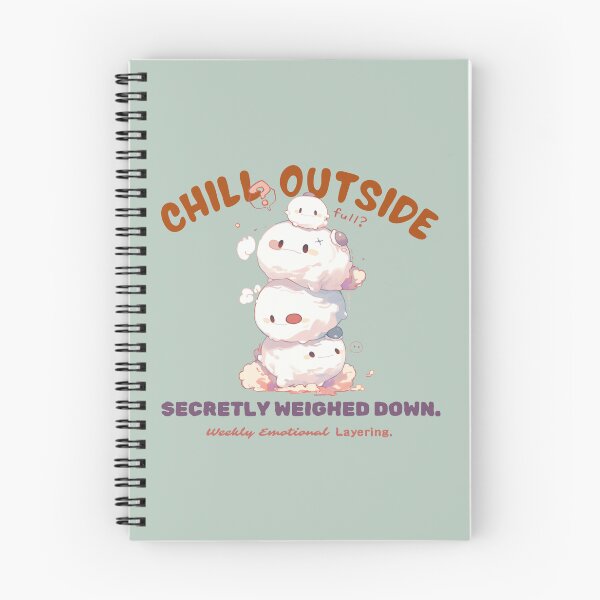 Item preview, Chill Outside – Secretly Weighed Down Marshmallow Stack designed and sold by bugnoodle™ .