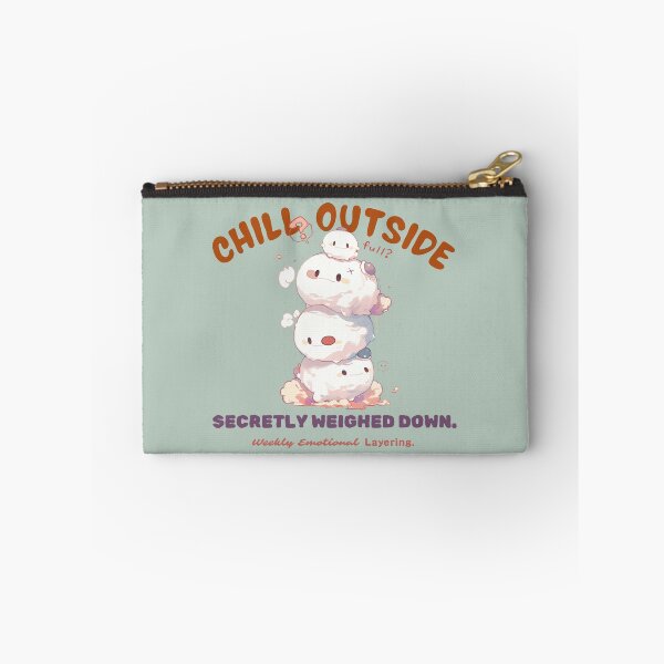 Item preview, Chill Outside – Secretly Weighed Down Marshmallow Stack designed and sold by bugnoodle™ .