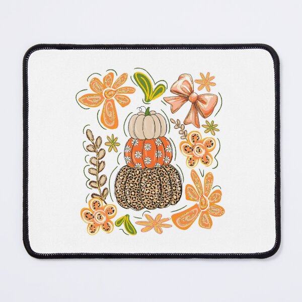 Item preview, Floral Fall Pumpkin designed and sold by Lucrecefouche.