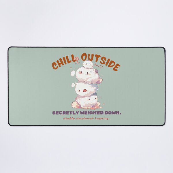 Item preview, Chill Outside – Secretly Weighed Down Marshmallow Stack designed and sold by bugnoodle™ .