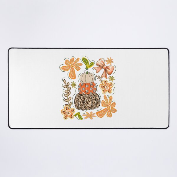 Item preview, Floral Fall Pumpkin designed and sold by Lucrecefouche.