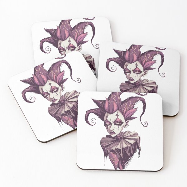 Item preview, The Sad Halloween Clown Girl designed and sold by bapupa.