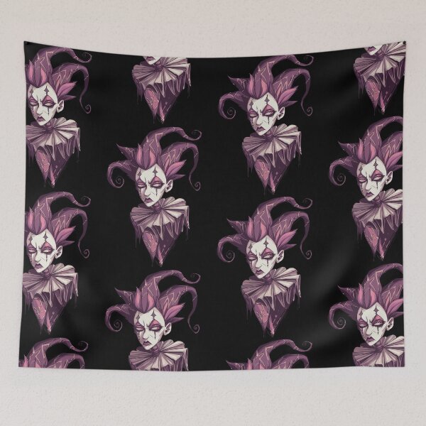 Item preview, The Sad Halloween Clown Girl designed and sold by bapupa.
