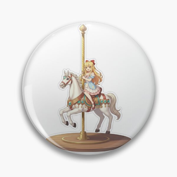 Item preview, Shannon Riding The White Horse designed and sold by Homelesssquid's Stickers & More.