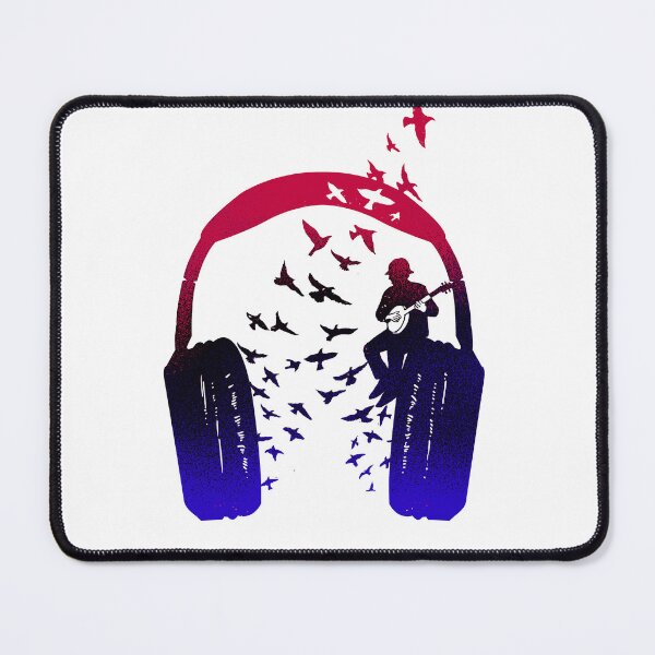 Item preview, Headphone Music Banjo designed and sold by barmalisiRTB.