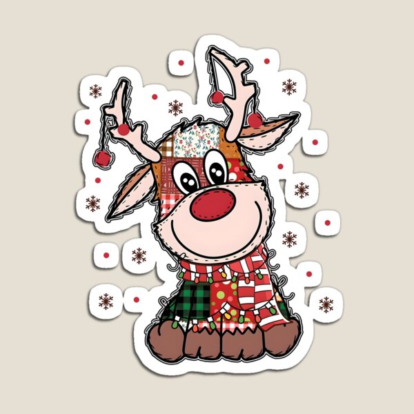Item preview, Reno navideño de patchwork designed and sold by Lucrecefouche.