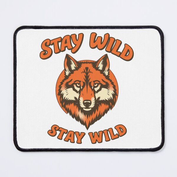 Item preview, Stay Wild – Vintage 70s Wolf Tee designed and sold by dakuvam.