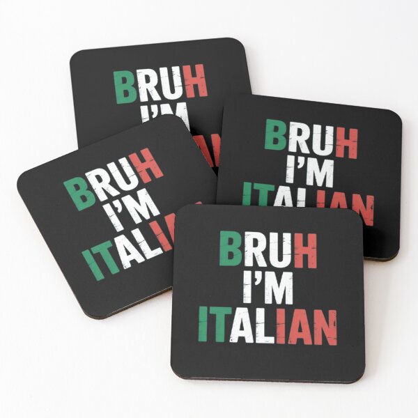 Item preview,  Bruh I'm Italian Italy Flag Italian designed and sold by BHMARTS.