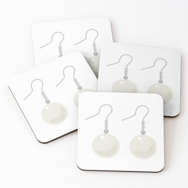Item preview, pearl earrings designed and sold by sweetb3rry.