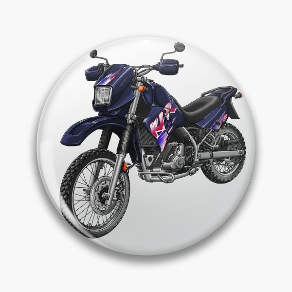 Item preview, Kawasaki KLR650 1995 (Dark Blue) for Motorcycle Riders designed and sold by MotoApparelHub.