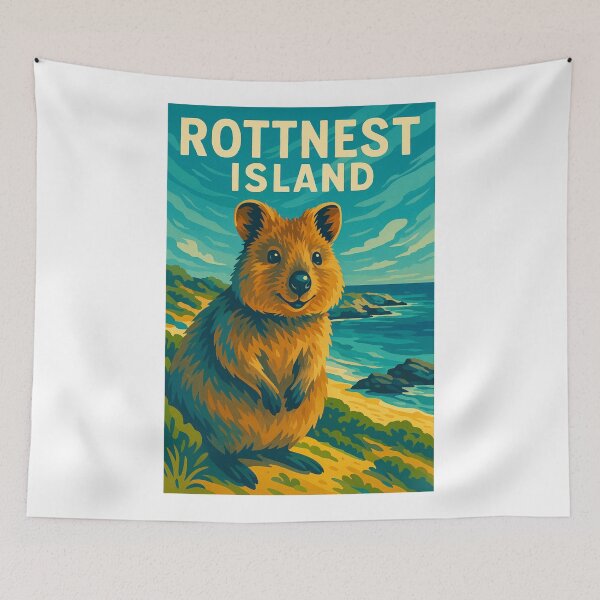 Item preview, Quokka on Rottnest Island, Western Australia designed and sold by Aryabek.