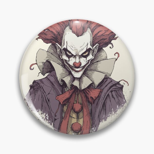 Item preview, The Scary Halloween Clown designed and sold by bapupa.