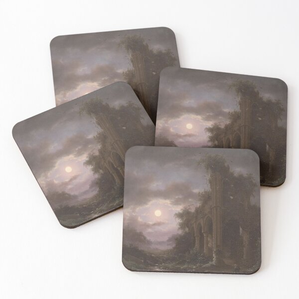 Item preview, Fredrik Marinus Kruseman Meditating Monk at Night designed and sold by Vintage Designs +.
