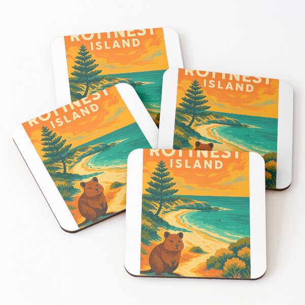Item preview, Sunset Quokka at Rottnest Island, Australia designed and sold by Aryabek.