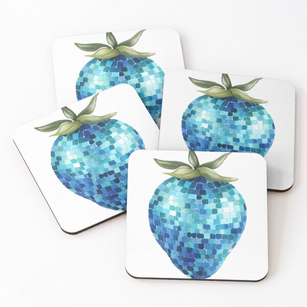 Item preview, Blue Strawberry Disco ball  designed and sold by LittleArij.