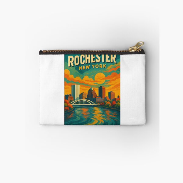 Item preview,  Rochester New York Skyline at Sunset designed and sold by Aryabek.