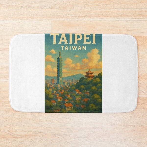 Item preview,  Taipei 101 and Jiannan Road in Taipei, Taiwan designed and sold by Aryabek.