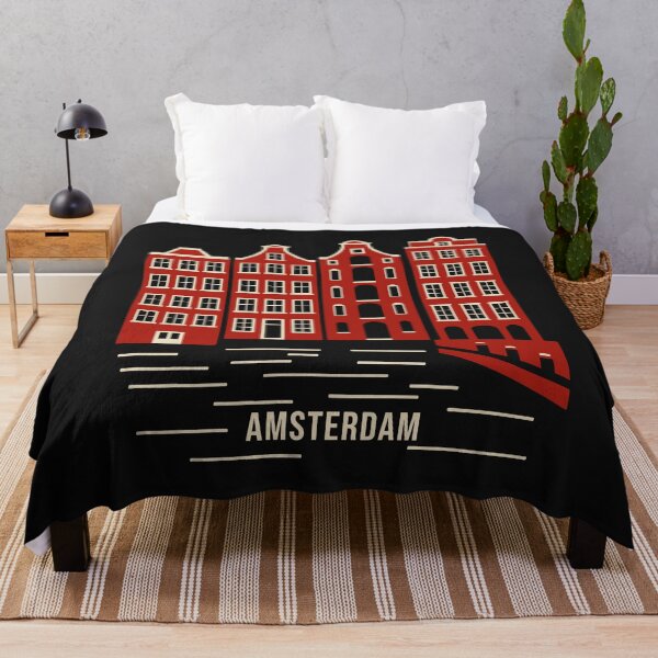 Item preview, Amsterdam Vintage Travel Poster designed and sold by rogue-design.