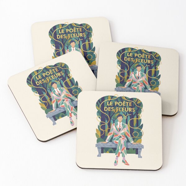 Item preview, After Erté - LE POÈTE DES FLEURS (The Poet of Flowers) designed and sold by elektronen.