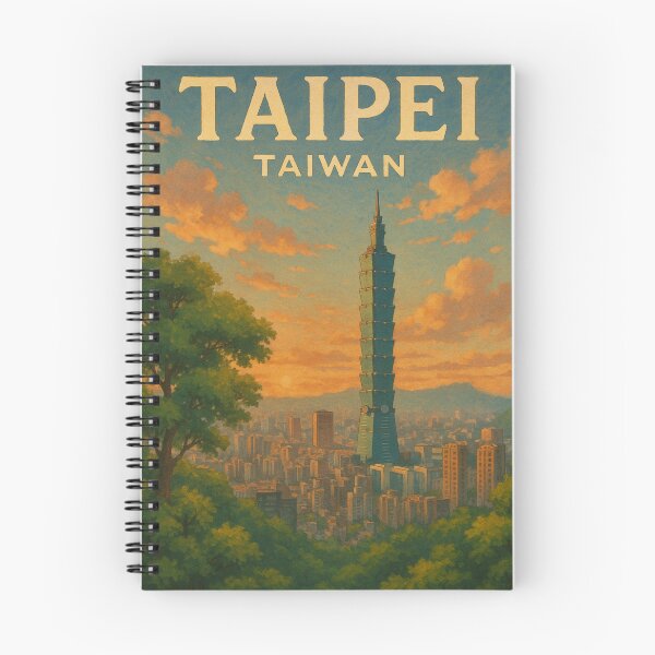 Item preview,  Sunset over Taipei 101 and the City of Taipei, Taiwan designed and sold by Aryabek.