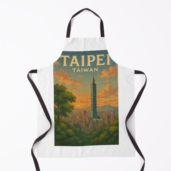 Item preview, Sunset over Taipei 101 and the City of Taipei, Taiwan designed and sold by Aryabek.