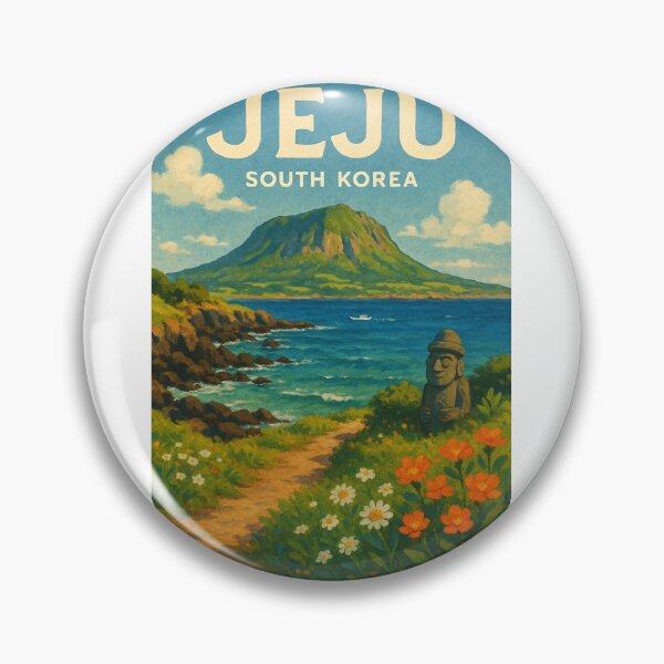 Artikelvorschau, Dol Hareubang und Seongsan Ilchulbong, Insel Jeju entworfen und verkauft von Aryabek.
