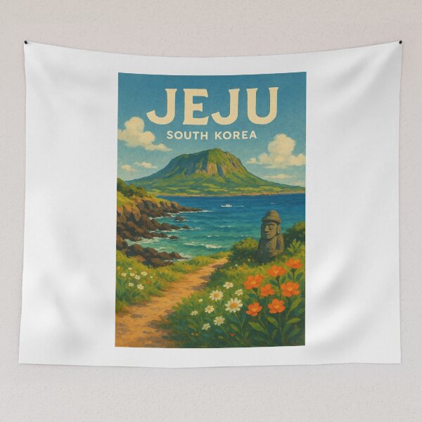 Item preview,  Dol Hareubang and Seongsan Ilchulbong, Jeju Island designed and sold by Aryabek.