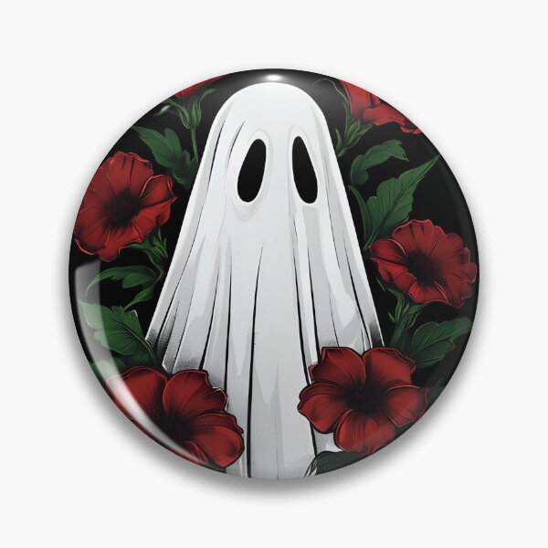 Item preview, Gothic Romantic- Ghost And Dark Red Roses designed and sold by -justb-.