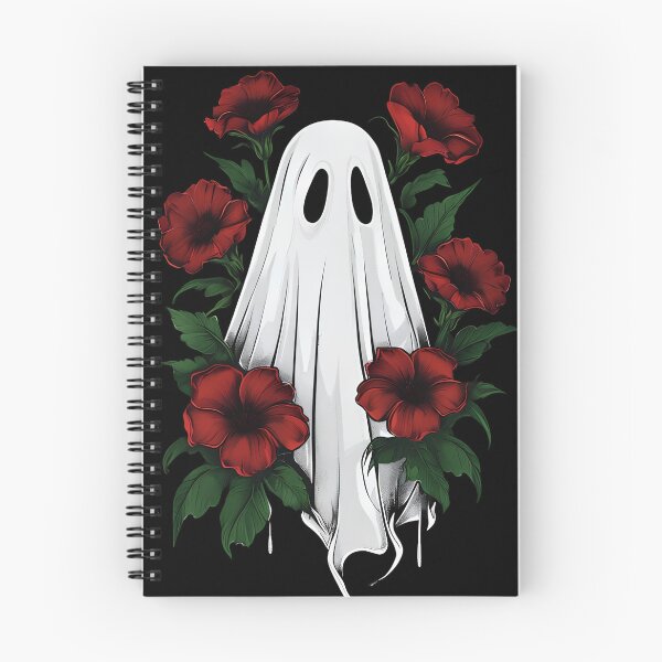 Item preview, Gothic Romantic- Ghost And Dark Red Roses designed and sold by -justb-.