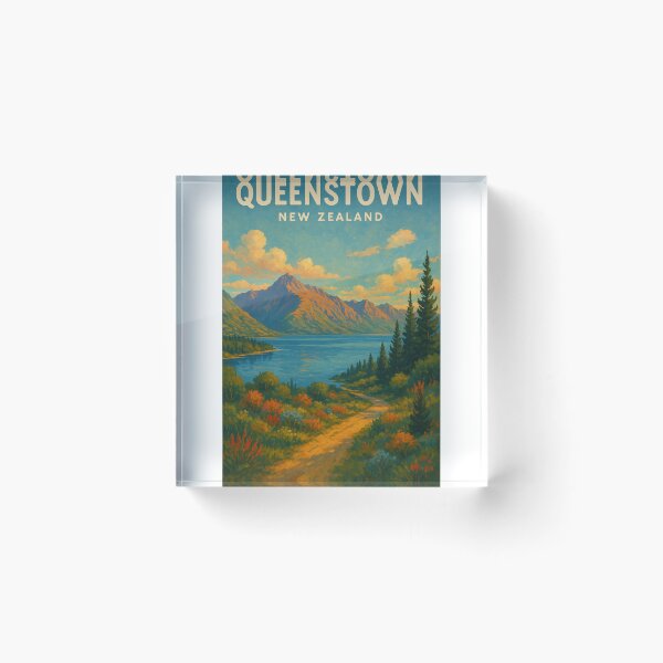 Item preview, Queenstown and Lake Wakatipu, New Zealand designed and sold by Aryabek.