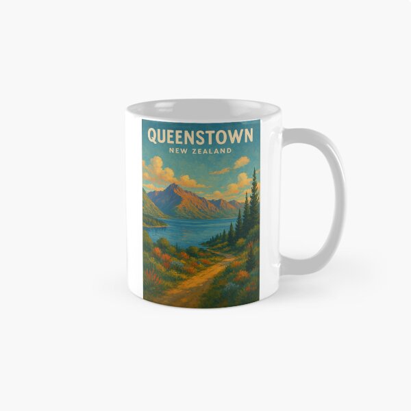 Item preview, Queenstown and Lake Wakatipu, New Zealand designed and sold by Aryabek.