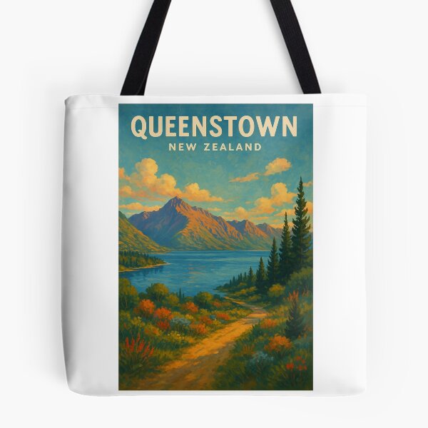 Item preview, Queenstown and Lake Wakatipu, New Zealand designed and sold by Aryabek.
