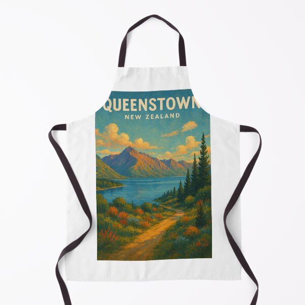Item preview, Queenstown and Lake Wakatipu, New Zealand designed and sold by Aryabek.