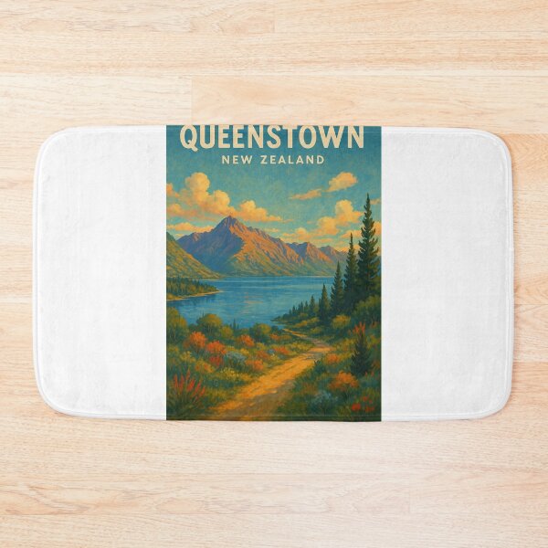 Item preview, Queenstown and Lake Wakatipu, New Zealand designed and sold by Aryabek.