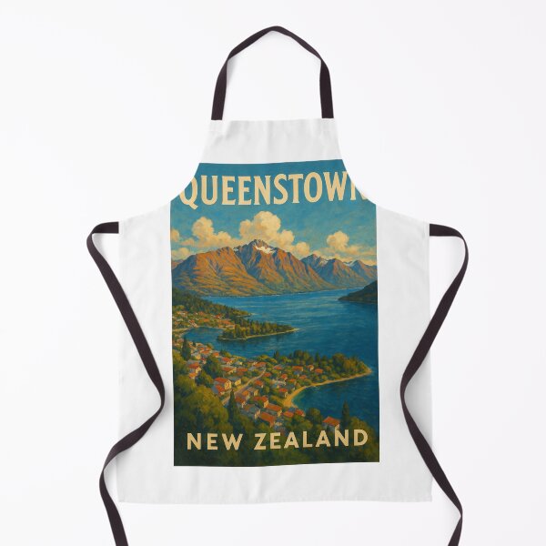 Item preview,  Queenstown and the Remarkables, South Island designed and sold by Aryabek.