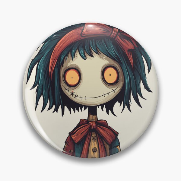 Item preview, A Halloween Scary Doll designed and sold by bapupa.