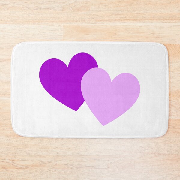 Item preview, Two Purple Hearts designed and sold by Jeallan Designs.