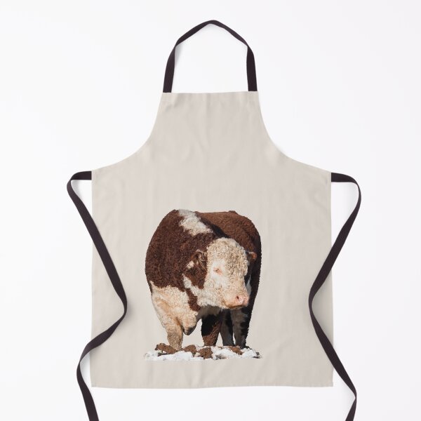 Item preview, Hereford Bull Placement Print designed and sold by Jane Stanley Photography.