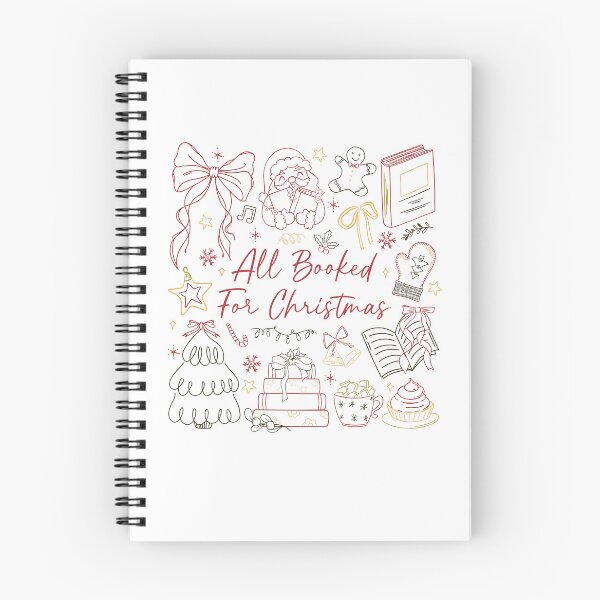 Item preview, All Booked for Christmas designed and sold by Lucrecefouche.
