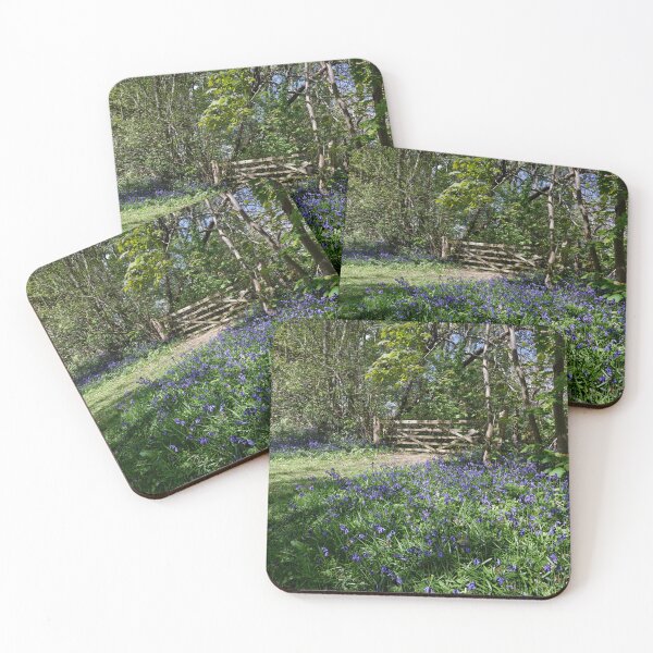 Item preview, Spring Bluebells in a wood in Kent England UK  designed and sold by John Gilham - Landscape Photography.