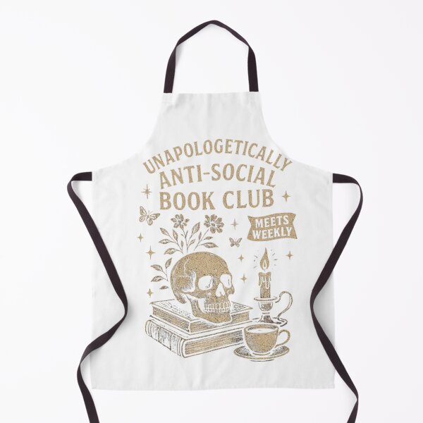 Item preview, Creepy Cozy Reads – Anti-Social Club –Spooky HALLOWEEN Classic T-Shirt designed and sold by inkfluenceart.