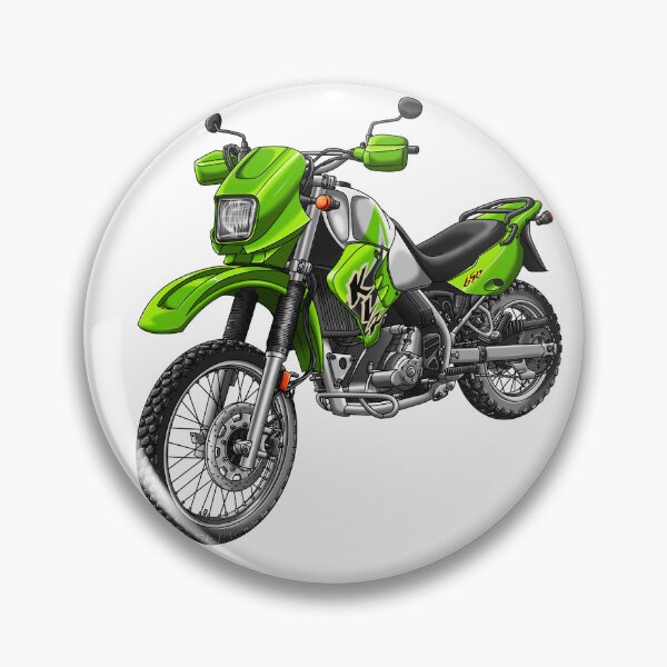 Item preview, Kawasaki KLR650 2002-2003 (Lime Green) for Motorcycle Riders designed and sold by MotoApparelHub.
