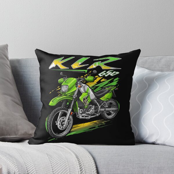Item preview, Kawasaki KLR650 2002-2003 (Lime Green) for Motorcycle Riders designed and sold by MotoApparelHub.