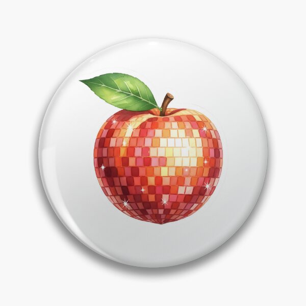 Item preview, Peach Discoball Summer Fruit Mirroball designed and sold by LittleArij.