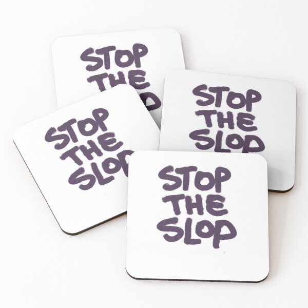 Item preview, Stop The Slop Graffiti Tag designed and sold by JashJhaveri.