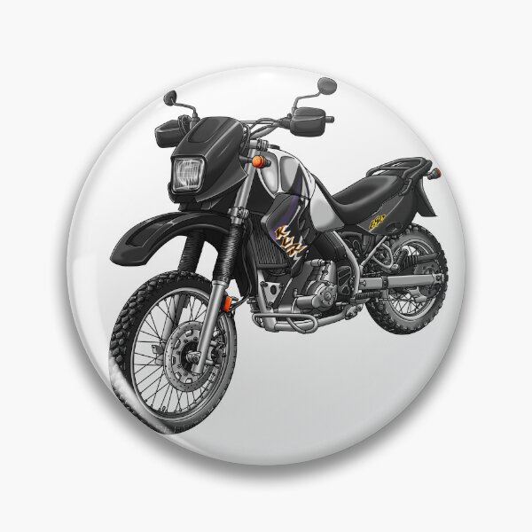 Item preview, Kawasaki KLR650 2004 (Galaxy Silver) for Motorcycle Riders designed and sold by MotoApparelHub.