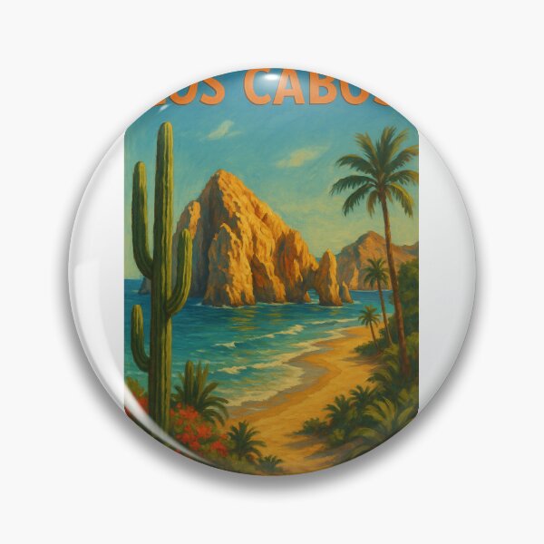 Item preview, El Arco and Palm Coastline, Los Cabos designed and sold by Aryabek.