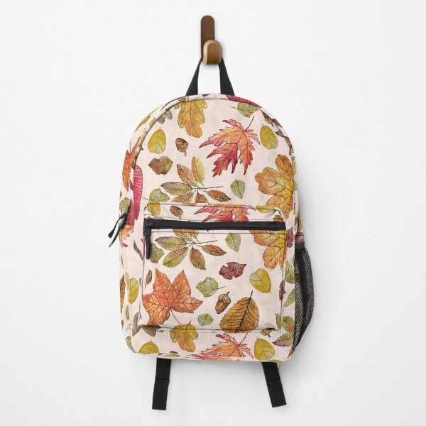 Item preview, Hand-painted Autumn Leaves Pattern designed and sold by Carlo-Atzei.