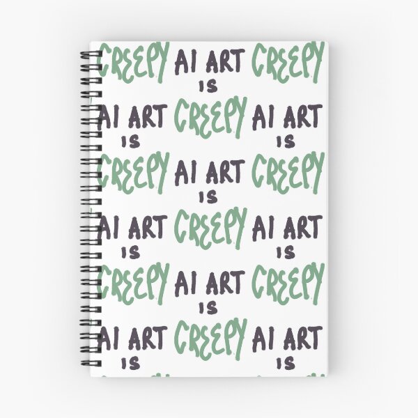 Item preview, AI art is creepy graffiti tag designed and sold by JashJhaveri.