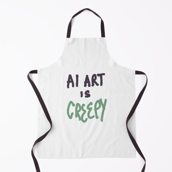 Item preview, AI art is creepy graffiti tag designed and sold by JashJhaveri.
